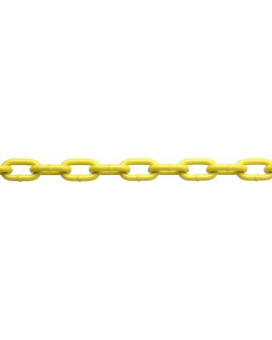 Campbell PD0725027 System 3 Grade 30 Low Carbon Steel Proof Coil Chain on Reel, Yellow Polycoated, 3/16 Trade, 0.21 Diameter, 100 Length, 800 lbs Load Capacity