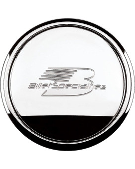Billet Specialties 32620 Polished Billet Logo Horn Button