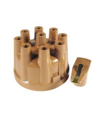 ACCEL 8220ACC Distributor Cap & Rotor Kit - Female Socket Style - Tan