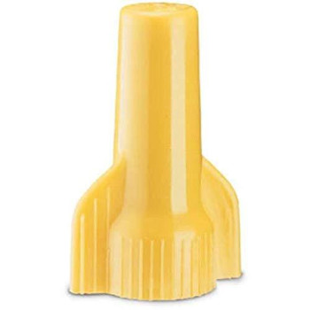 Gardner Bender 16-084 WingGard Twist-On Wire Connectors, 22-10 AWG, Electrical , 100 pk, Yellow