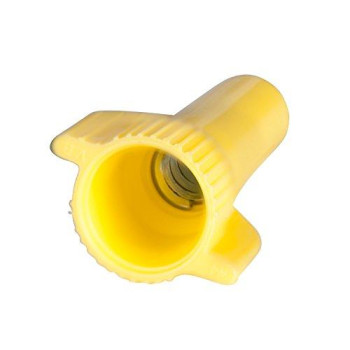 Gardner Bender 16-084 WingGard Twist-On Wire Connectors, 22-10 AWG, Electrical , 100 pk, Yellow