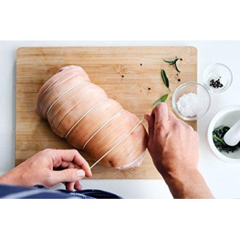 Regency Wraps For Meat Prep and Trussing Turkey Cooking Butchers Twine on Handy Dispenser with Cutter, 1 EA, White/Natural