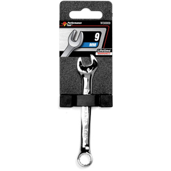 Performance Tool W30009 Combination Wrench, 9mm