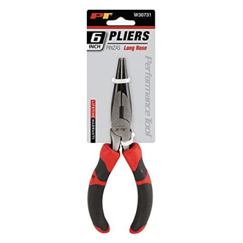 Performance Tool W30731 6-Inch Long Nose Pliers