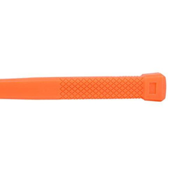 NEIKO 02848A 3 LB Dead Blow Hammer, Neon Orange | Unibody Molded | Checkered Grip | Spark and Rebound Resistant