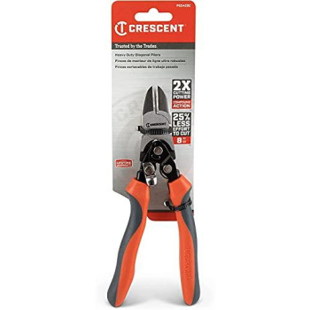 Crescent 8 Pro Series Diagonal Compound Action Dual Material Cutting Pliers - PS5429C