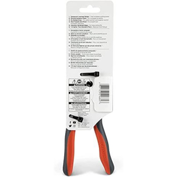 Crescent 8 Pro Series Diagonal Compound Action Dual Material Cutting Pliers - PS5429C