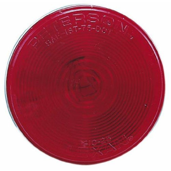 Peterson Manufacturing 426R Red 4" Round Stop Turn and Tail Light