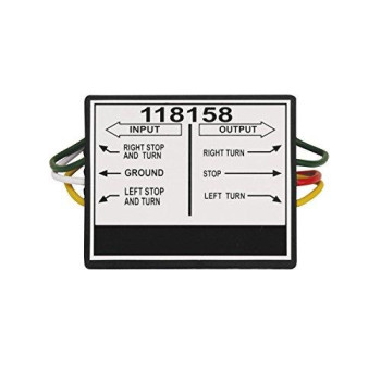 Tekonsha 2 to 3 Taillight Converter for Connecting Tow Vehicles w/2 Wire Systems to Towed Vehicles w/3 Wire Systems