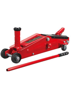 BIG RED T83006 Torin Hydraulic Trolley Service/Floor Jack with Extra Saddle (Fits: SUVs and Extended Height Trucks): 3 Ton (6,000 lb) Capacity, Red