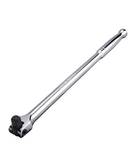 NEIKO 00200A 1/2 Drive Extension Breaker Bar | 15 Length | Rotating Flex Head | CR-V Steel