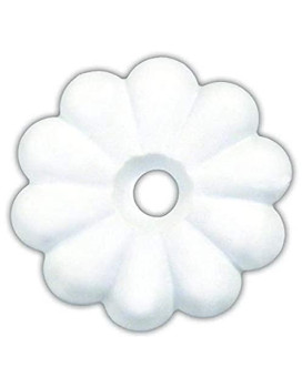 JR Products 20455 Plastic Rosette, Pack of 14 - White