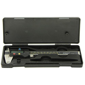 Central Tools 3C350 Fractional Electronic Digital Caliper , 6 to 7.9 Inches