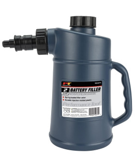 Performance Tool W54274 Battery Filler with Assisted Shut Off and Drip-Free Valve, 2 Quarts