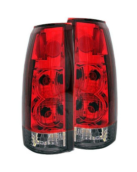 AnzoUSA 211157 Red/Smoke G2 Taillight for Chevrolet GM Truck - (Sold in Pairs)