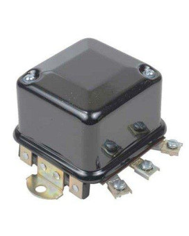 RAREELECTRICAL NEW 12 VOLT GENERATOR VOLTAGE REGULATOR COMPATIBLE WITH DELCO AGRICULTURAL 1118981 1118988