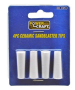 4 Pc Ceramic Sandblast Tips for 10 Gallon High Pressure Sandblaster