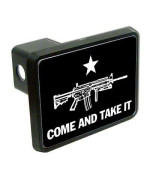 Slap-Art AR15 Come and take it 2 Tow Trailer Hitch Cover Plug Truck Pickup RV