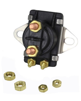 RAREELECTRICAL New Starter Solenoid Compatible With Mercury Mariner 35Hp 40Hp 50Hp 60Hp 70Hp 75Hp By Part Numbers 89-96158 18-5817 89-96158T 8996158 8996158T