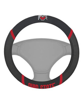 Fan Mats 14870 Ohio State University Steering Wheel Cover