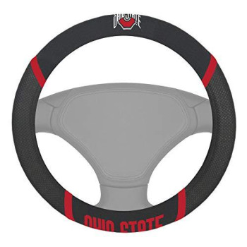 Fan Mats 14870 Ohio State University Steering Wheel Cover