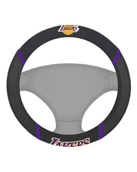 Fan Mats 14795 NBA Los Angeles Lakers Steering Wheel Cover