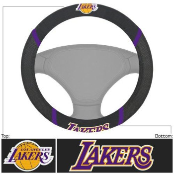 Fan Mats 14795 NBA Los Angeles Lakers Steering Wheel Cover