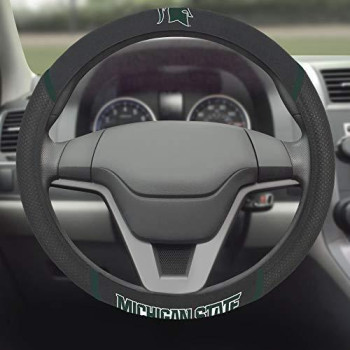 FANMATS 14864 Michigan State University Steering Wheel Cover