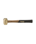 ABC Hammers ABC2BW Brass Hammer with 12.5-Inch Wood Handle, 2-Pound