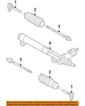 Genuine GM 15895648 Steering Gear Boot Kit