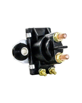 RAREELECTRICAL NEW STARTER SOLENOID COMPATIBLE WITH 4 TERM ISO BASE 12V 89-850187A1 89-850187T1 65W-81941-00-00 SW087 SW097 89-818997A1 89-818997A2