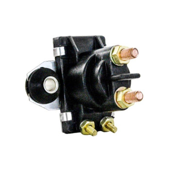 RAREELECTRICAL NEW STARTER SOLENOID COMPATIBLE WITH 4 TERM ISO BASE 12V 89-850187A1 89-850187T1 65W-81941-00-00 SW087 SW097 89-818997A1 89-818997A2