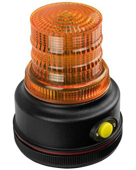 Blazer International 195C43A LED Warning Beacon with Magnetic Base, Amber