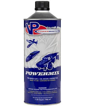 VP Racing Fuels Powermaster PowerMix 25:1 Fuel - 1 Quart