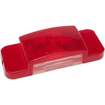 Optronics AST61BP Tail Light Lens for Driver Side, Red