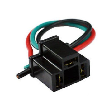 Socket Pigtail for 3-Prong Automotive Relays/Flashers