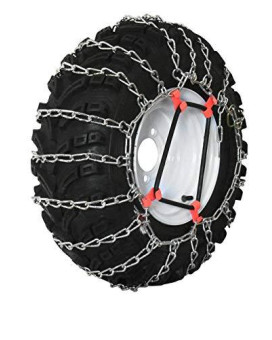 Grizzlar GTU-240 Garden Tractor Snowblower 2 Link Ladder Alloy Tire Chains Tensioner Included 4.00/4.80-8 4.80-8 4.00-8
