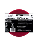 Meguiar's DFC5 Soft Buff DA (Dual Action) 5 Foam Cutting Disc, 1 Pack