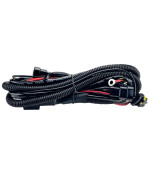 Innovited Universal Relay Wiring Harness for All HID H1, H3, H4, H7, H8, H9, H10, H11, H13, 9004, 9005, 9006, 9007, 5202, 880, 884