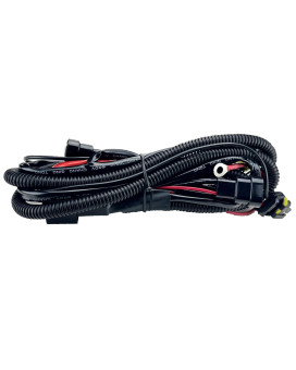 Innovited Universal Relay Wiring Harness for All HID H1, H3, H4, H7, H8, H9, H10, H11, H13, 9004, 9005, 9006, 9007, 5202, 880, 884