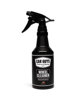 CAR GUYS Wheel Cleaner - Rim and Tire Cleaner for Brake Dust and Grime - Safe for Alloy, Chrome, Aluminum, and More - 18 Oz