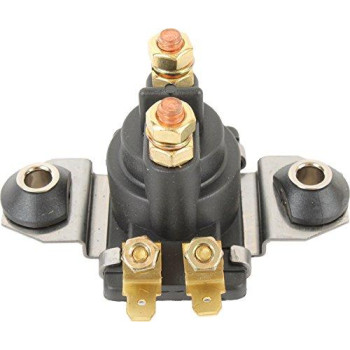 RAREELECTRICAL NEW FOUR POST SOLENOID COMPATIBLE WITH MERCURY MARINE 89-825842A1 89-850188A1 18-5820