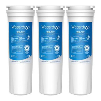 Waterdrop 836848 Refrigerator Water Filter, Replacement for Fisher & Paykel 836848, 862285, 862284, Pack of 3