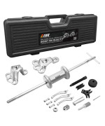 EWK 9-Way Axle Puller Slide Hammer Bearing Remover Set for Front Wheel Hub, Rear Axle Shaft, Bushing, Pulley & Bearing