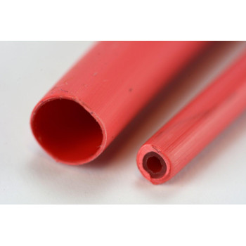 TEMCo 1/4 Marine Heat Shrink Tube 3:1 Adhesive Glue Lined 4 ft RED