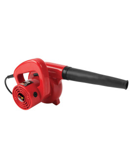 Performance Tool W50063 600W Garage/Shop Handheld Blower - Compact, 75+ mph air Flow, 16,000 max RPM - Large Handle with Lockable Trigger - Includes Vaccum Bag