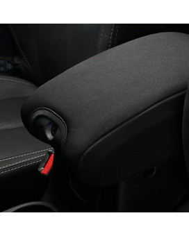 SUNPIE Compatible with JK 2011-2017 Neoprene Center Console Cover Armrest Pad Compatible with JK JKU 2011 2012 2013 2014 2015 2016 2017