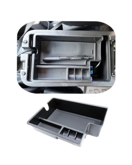 Vesul Center Console Armrest Storage Box Compatible with Mitsubishi Outlander Sport 2012 2013 2014 2015 2016 2017 2018 2019 2020 2021 ABS Tray Insert Organizer Glove Pallet