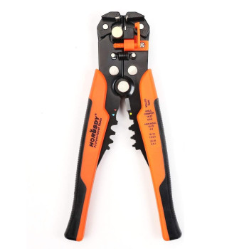 HORUSDY Wire Stripping Tool, Self-adjusting 8 Automatic Wire Stripper/Cutting Pliers Tool for Wire Stripping, Cutting, Crimping 10-24 AWG (0.2~6.0mm??