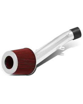 DNA Motoring ITK-0034-RD Short Ram Air Intake System Red[For 03-06 Infiniti G35]